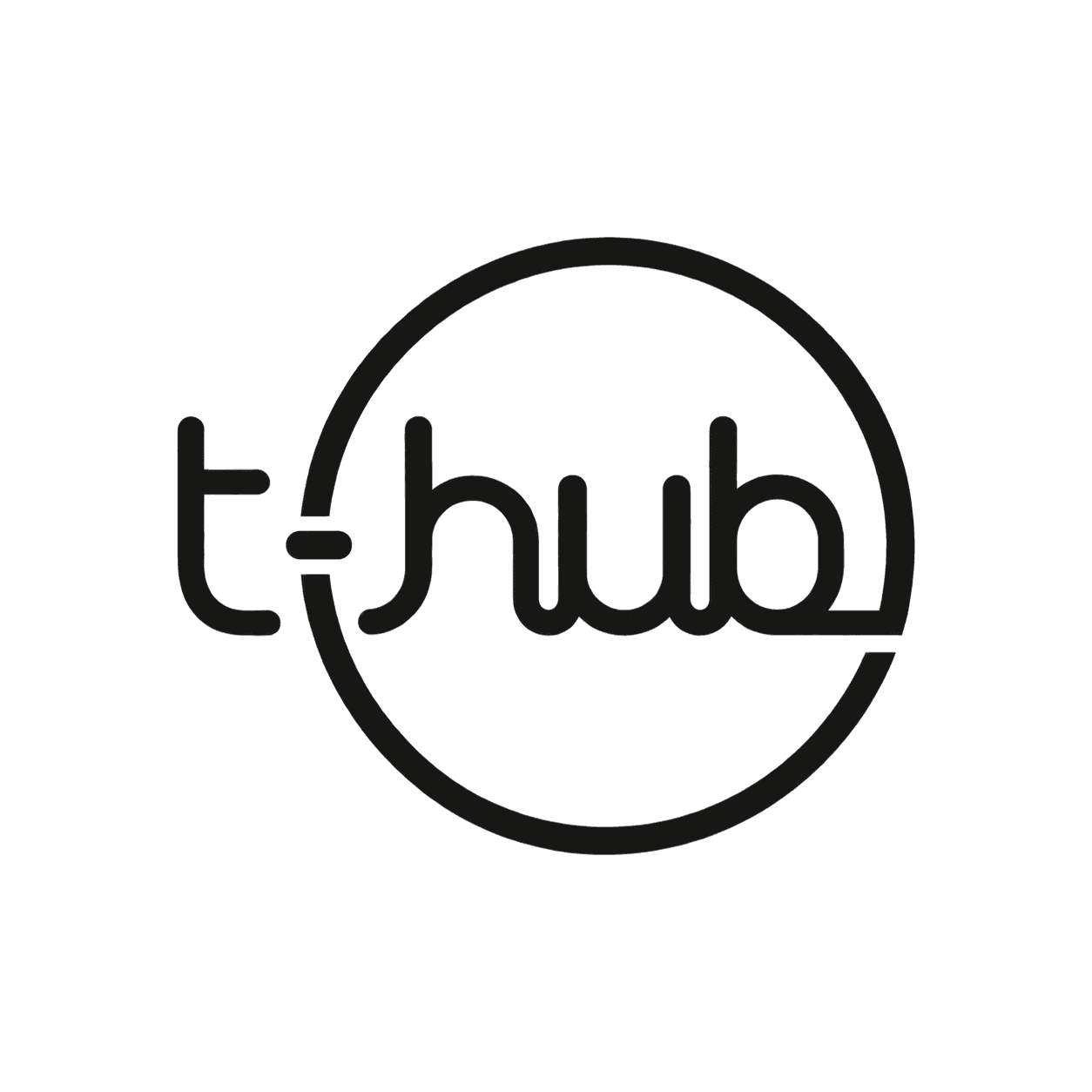 t-hub charcoal logo